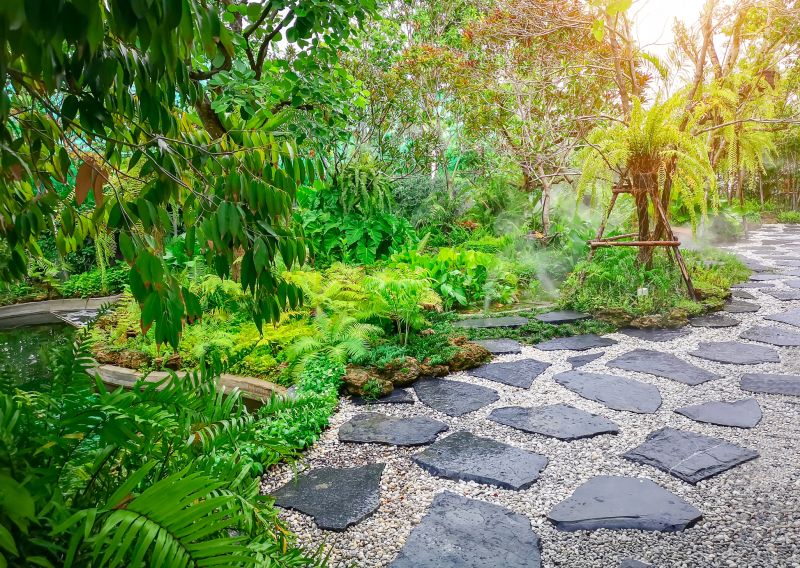 Natural Stone Walkway