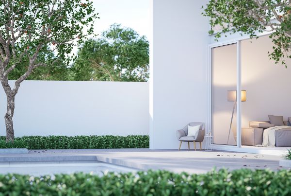 Courtyard Installation in Bowie