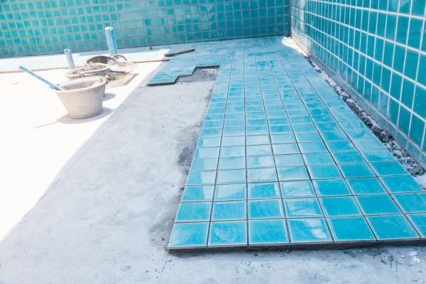 Pool Flooring Installation in Bowie